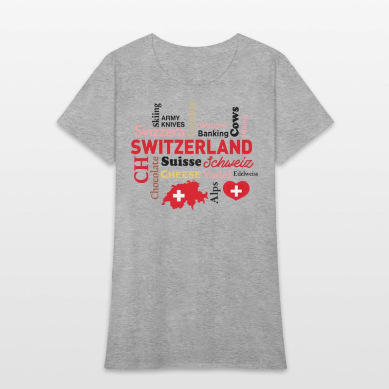 Switzerland Word Cloud