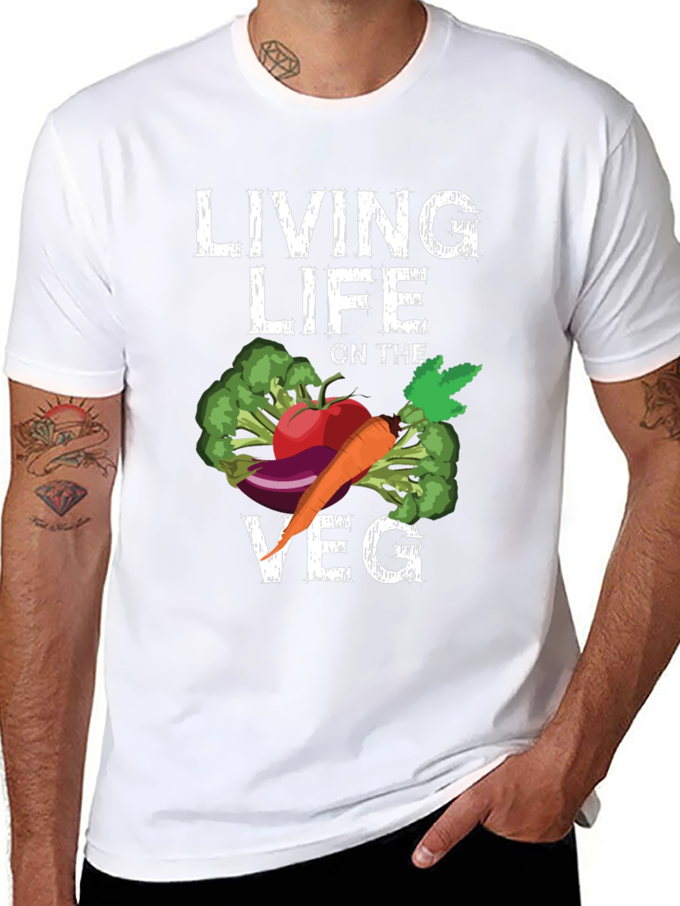 Living Life on the Veg T-Shirt