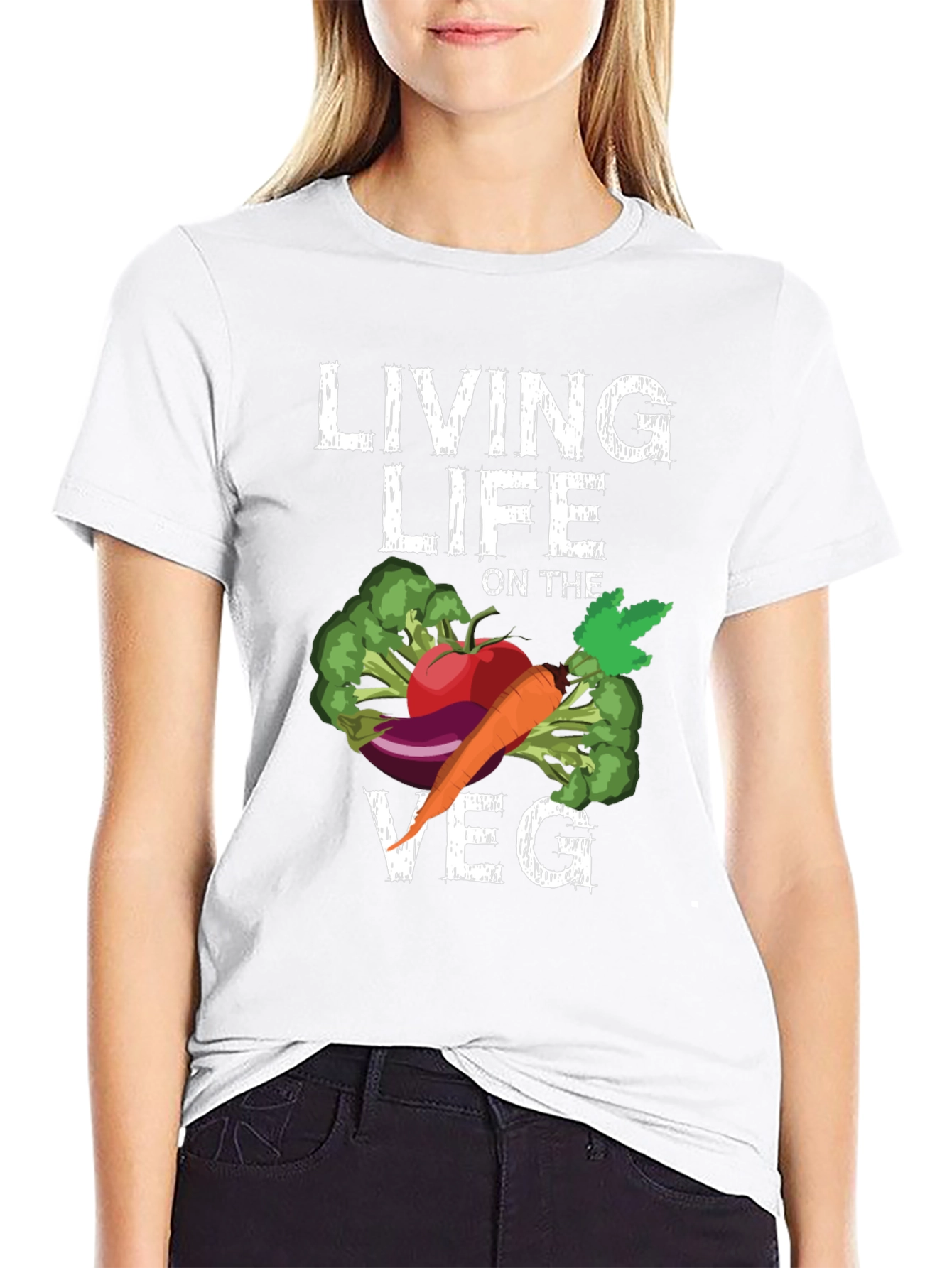 Living Life on the Veg T-Shirt