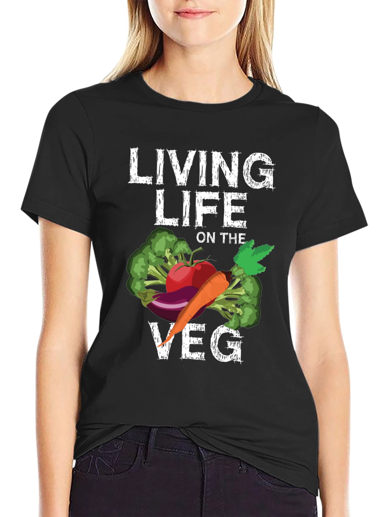 Living Life on the Veg T-Shirt