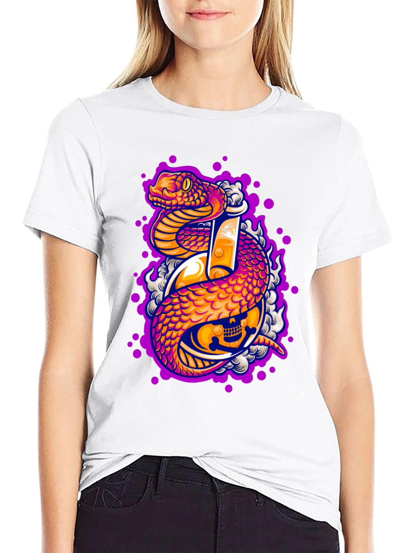 Snake Skull Poison T-Shirt