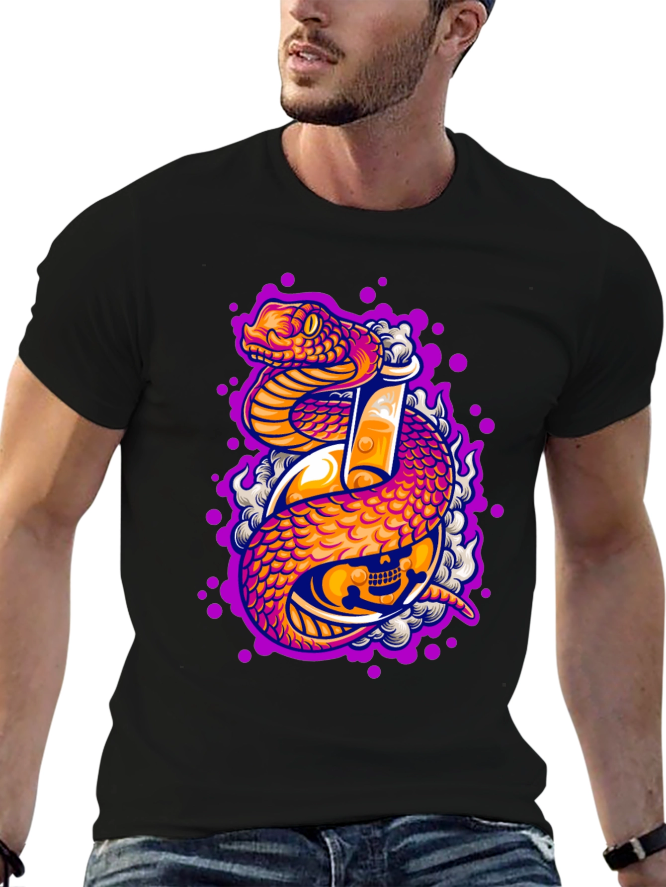 Snake Skull Poison T-Shirt