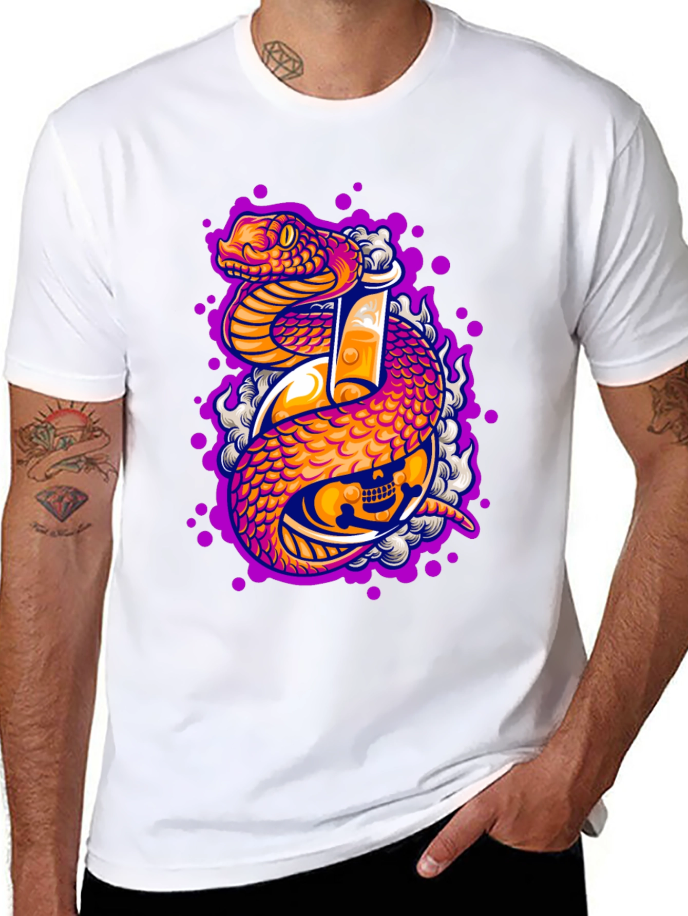 Snake Skull Poison T-Shirt