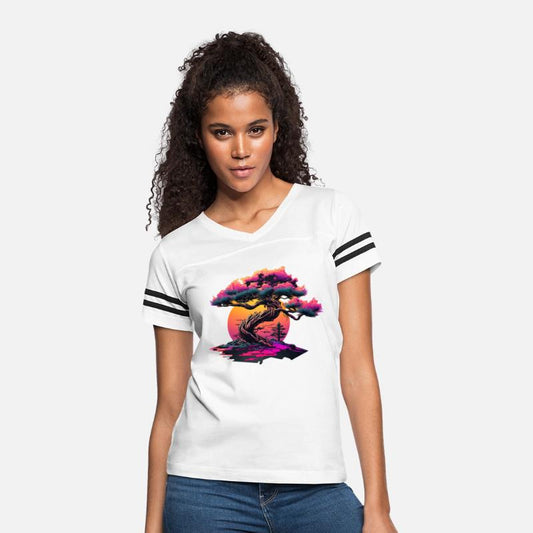 Synthwave Bonsai Tree