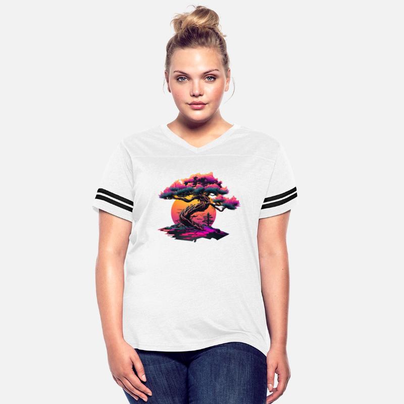 Synthwave Bonsai Tree