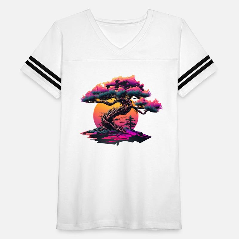 Synthwave Bonsai Tree