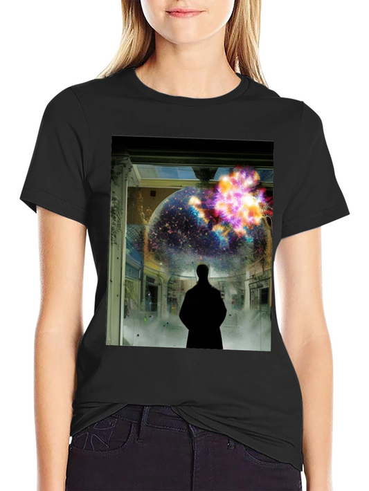Cosmic Explosion Graphic T-Shirt