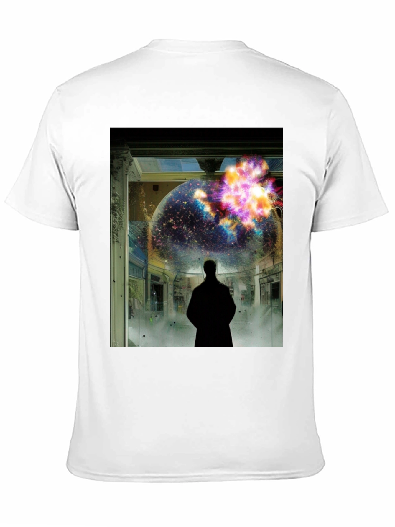 Cosmic Explosion Graphic T-Shirt