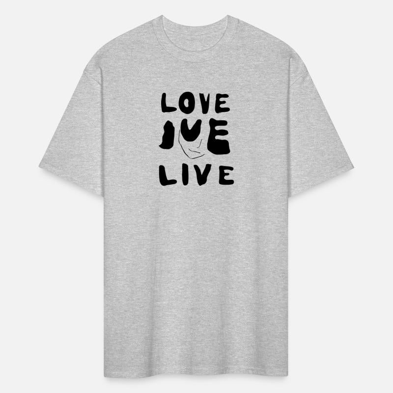 T ShirtProject LOVEmyLIVE 20x25cm 000000