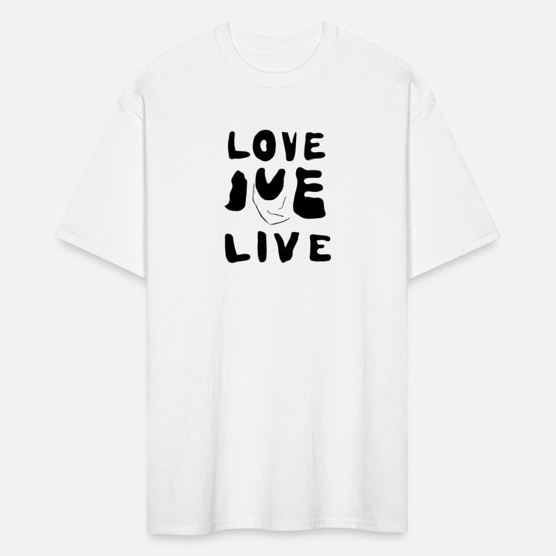 T ShirtProject LOVEmyLIVE 20x25cm 000000