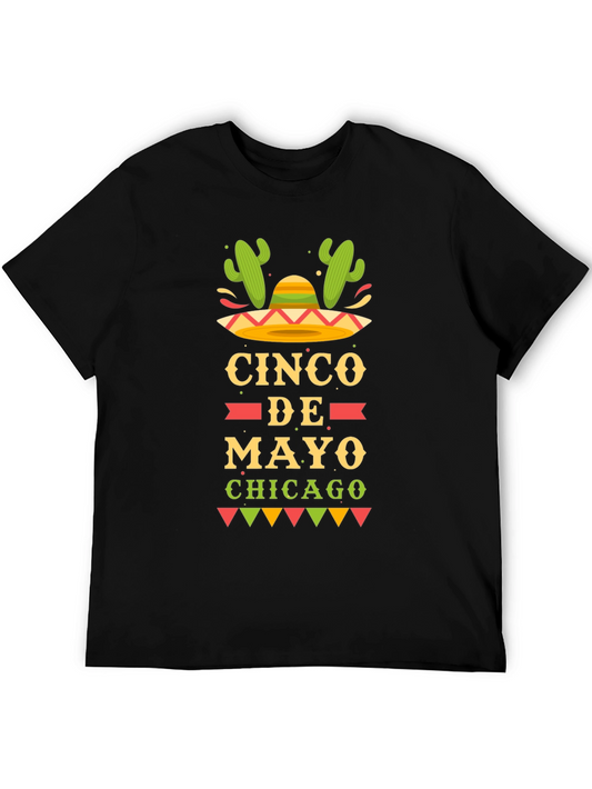 Cinco de Mayo Chicago Graphic T-Shirt