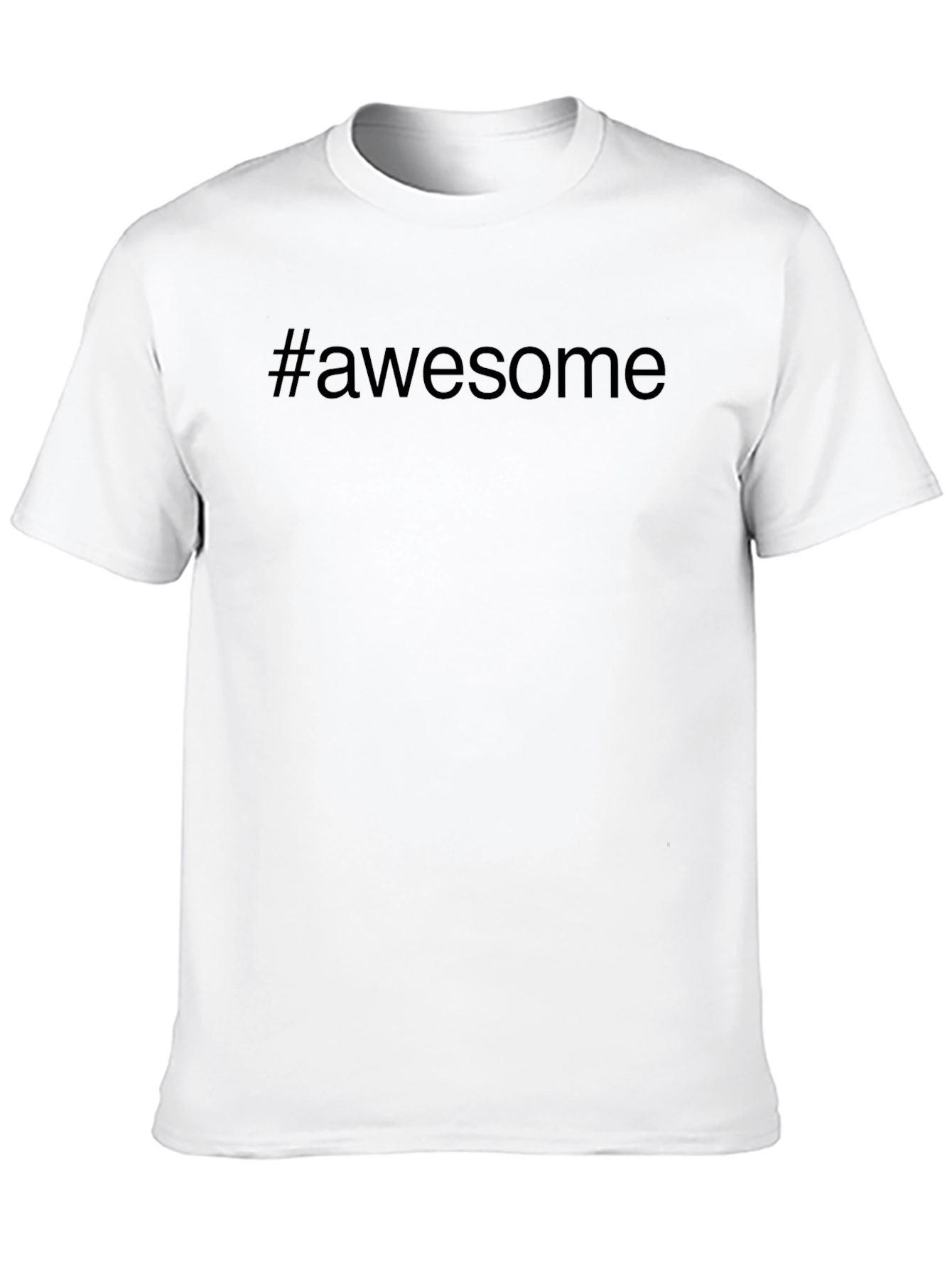 Awesome Graphic Tee - Black Casual T-Shirt