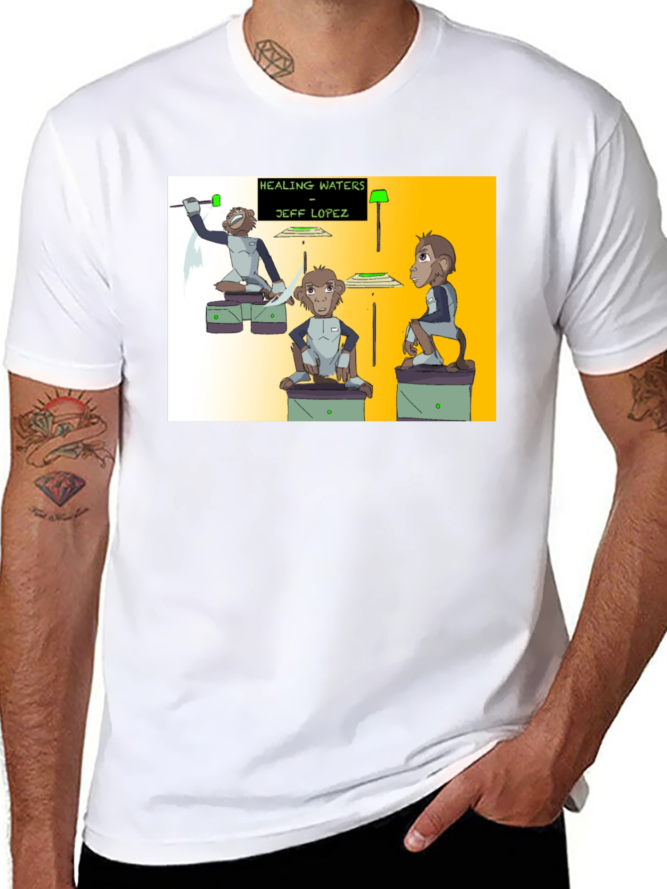 Healing Waters Graphic T-Shirt