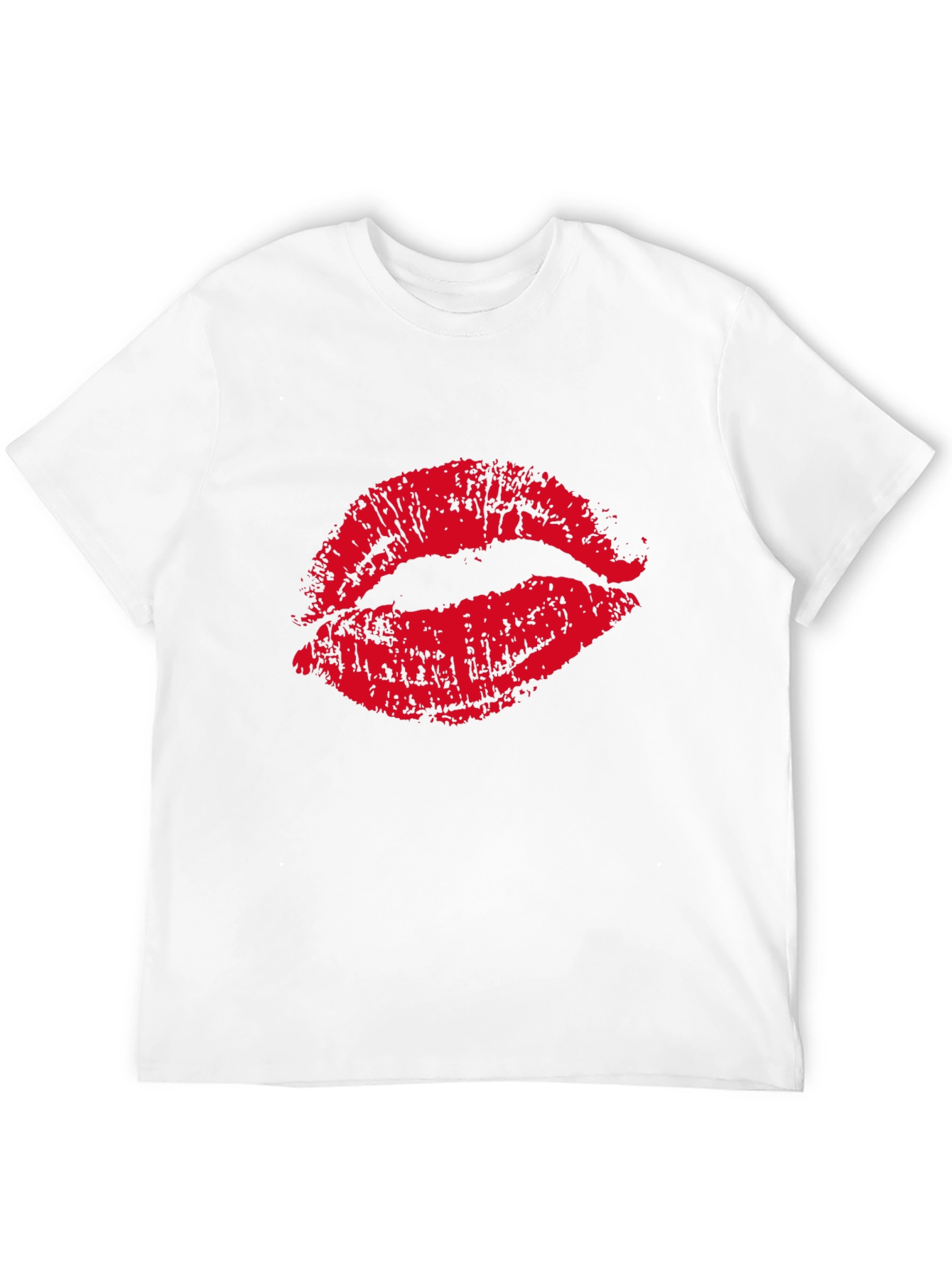 Kiss Lips Graphic Print T-Shirt