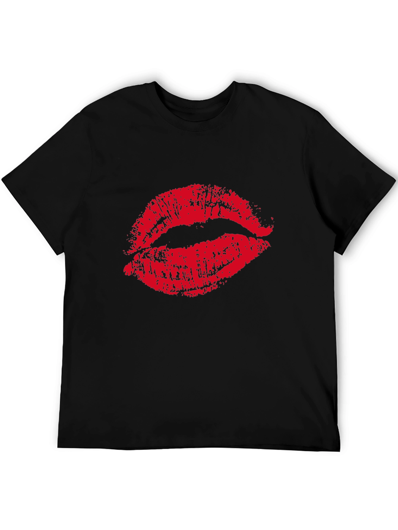 Kiss Lips Graphic Print T-Shirt