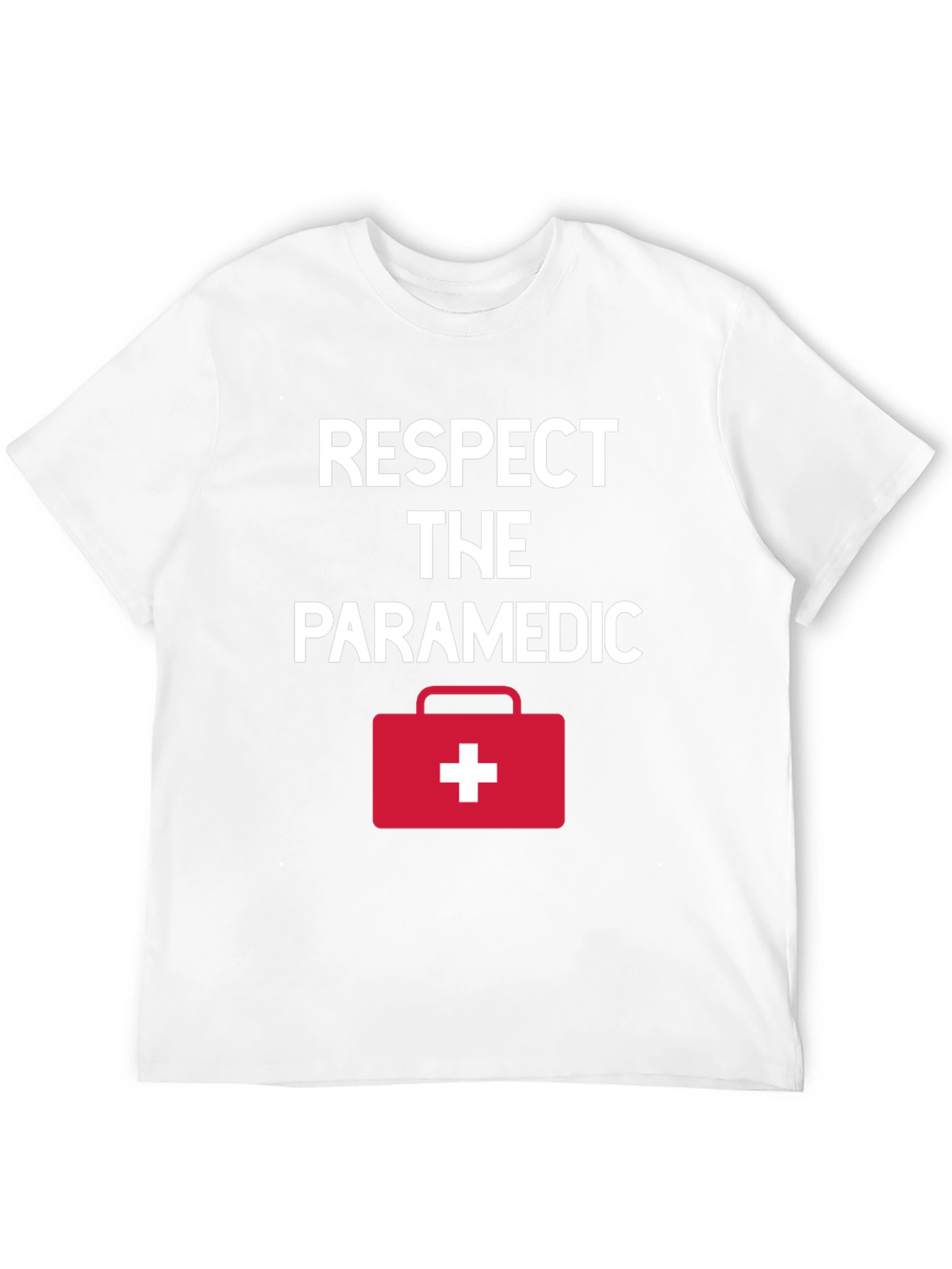 Respect The Paramedic Graphic T-Shirt