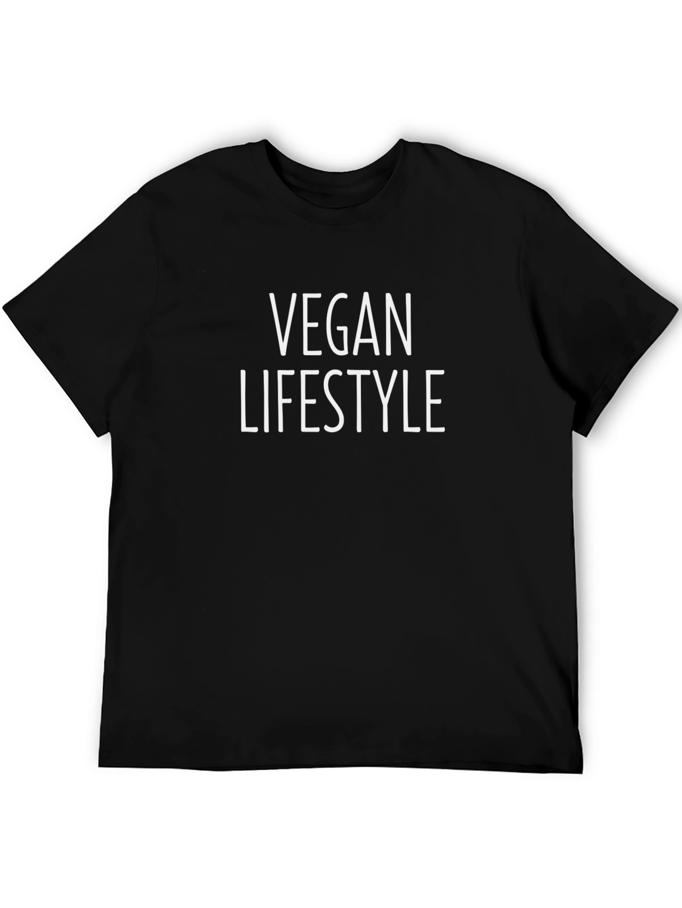 Vegan Lifestyle T-Shirt - Black