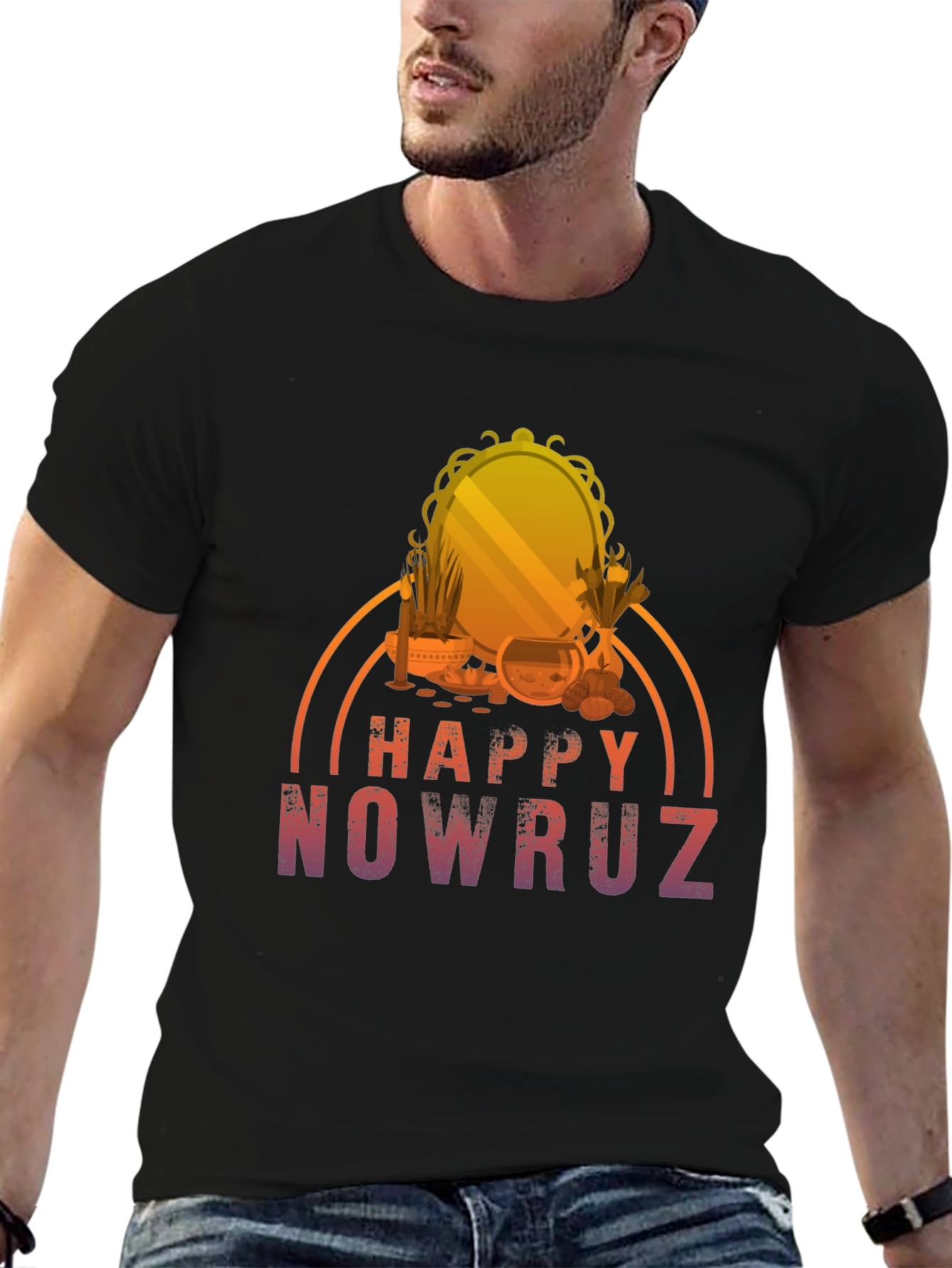 Happy Nowruz Graphic T-Shirt - Persian New Year