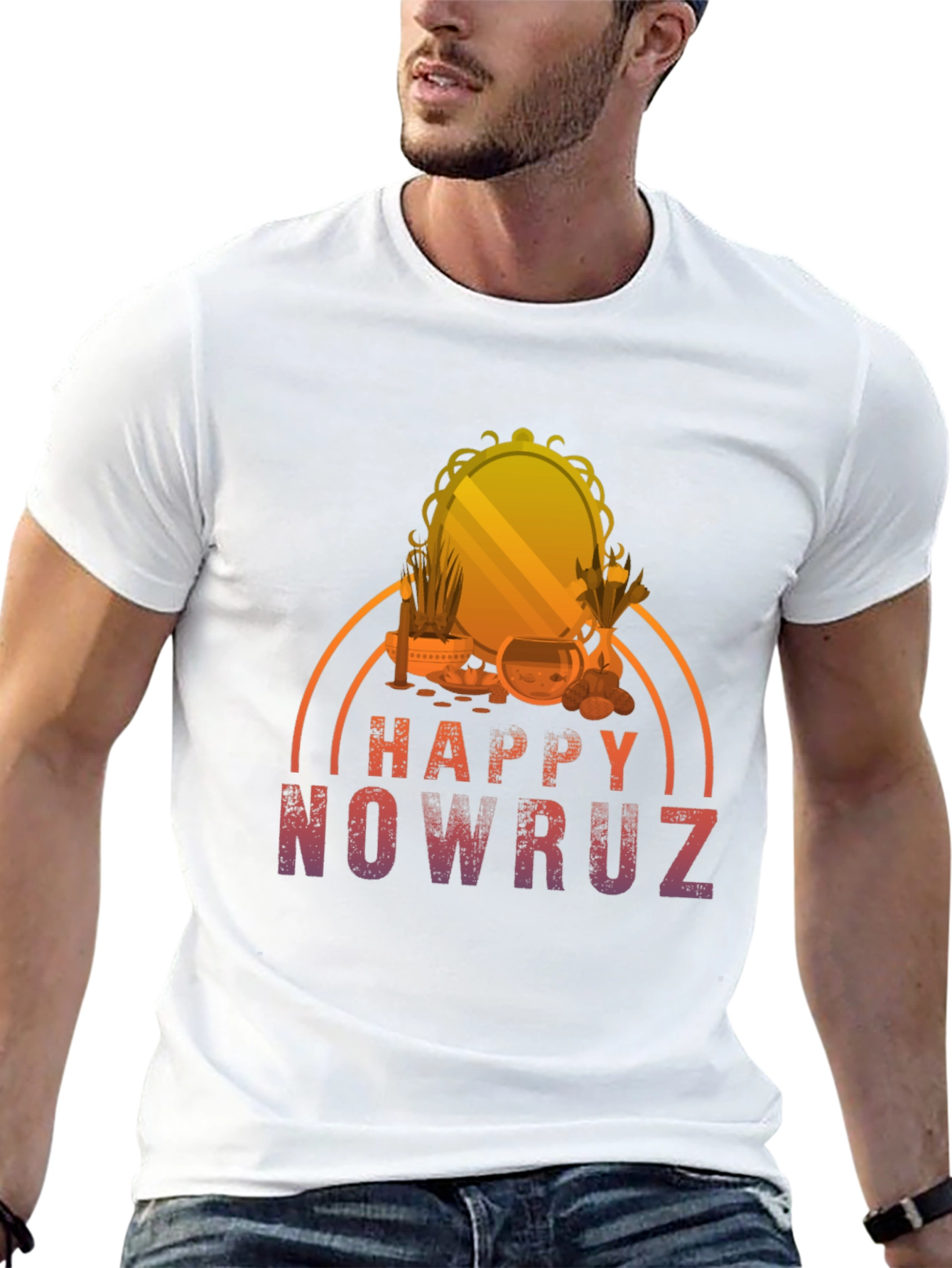 Happy Nowruz Graphic T-Shirt - Persian New Year
