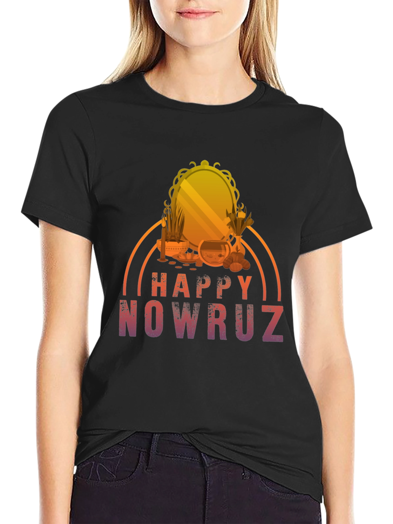Happy Nowruz Graphic T-Shirt - Persian New Year