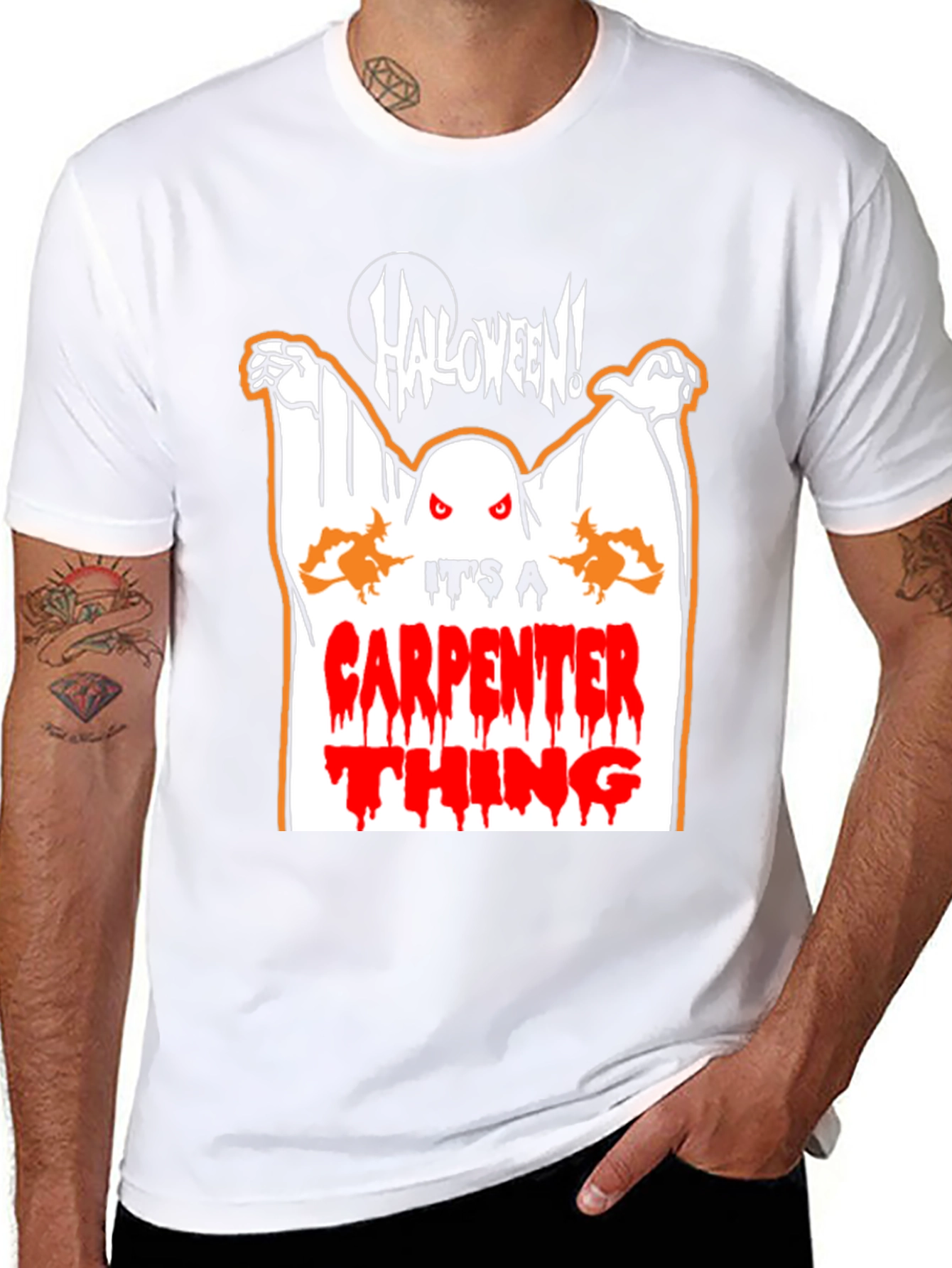 Halloween Carpenter T-Shirt | Spooky Season Tee