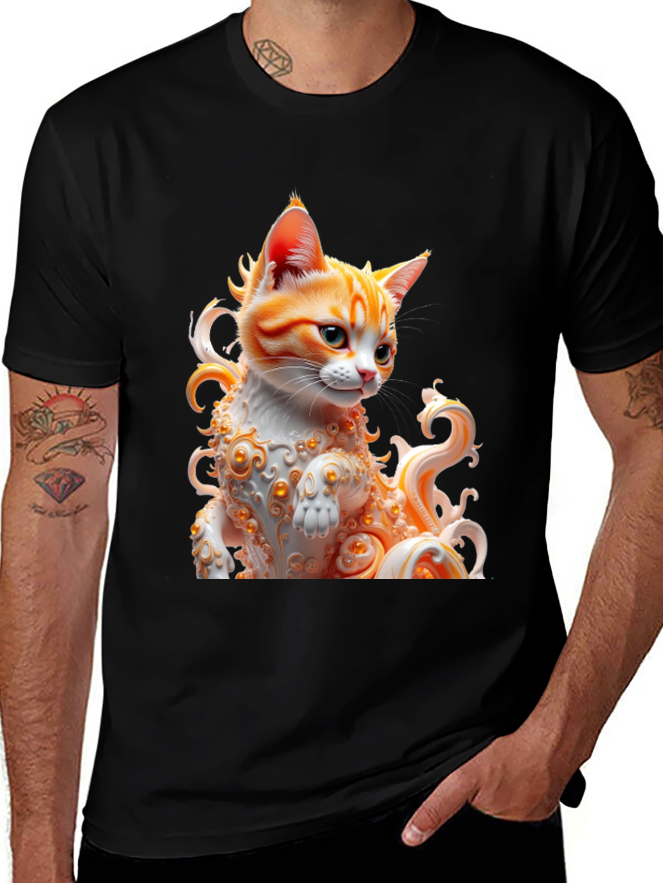 Cat Art T-Shirt