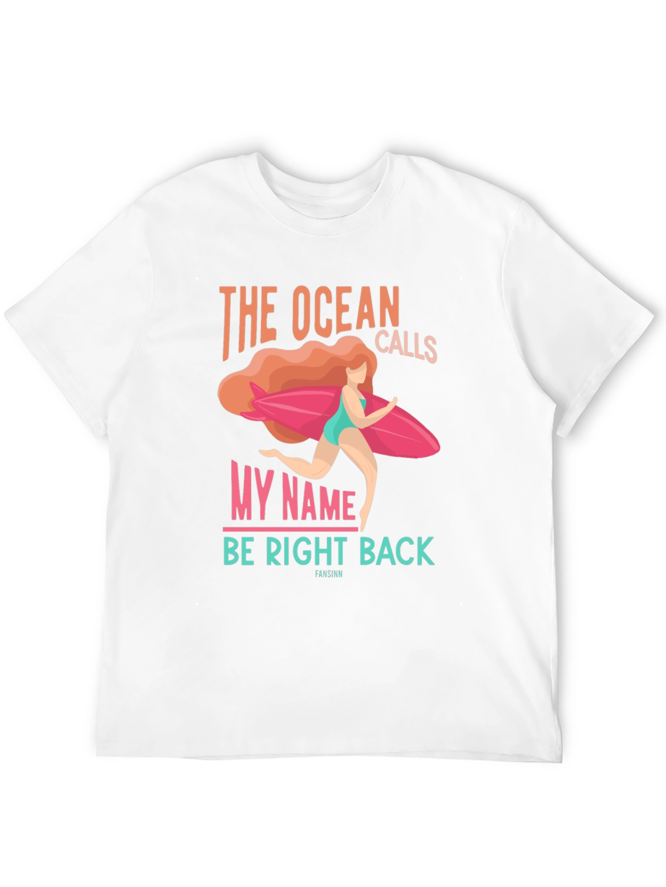 Ocean Calls Graphic T-Shirt - Black