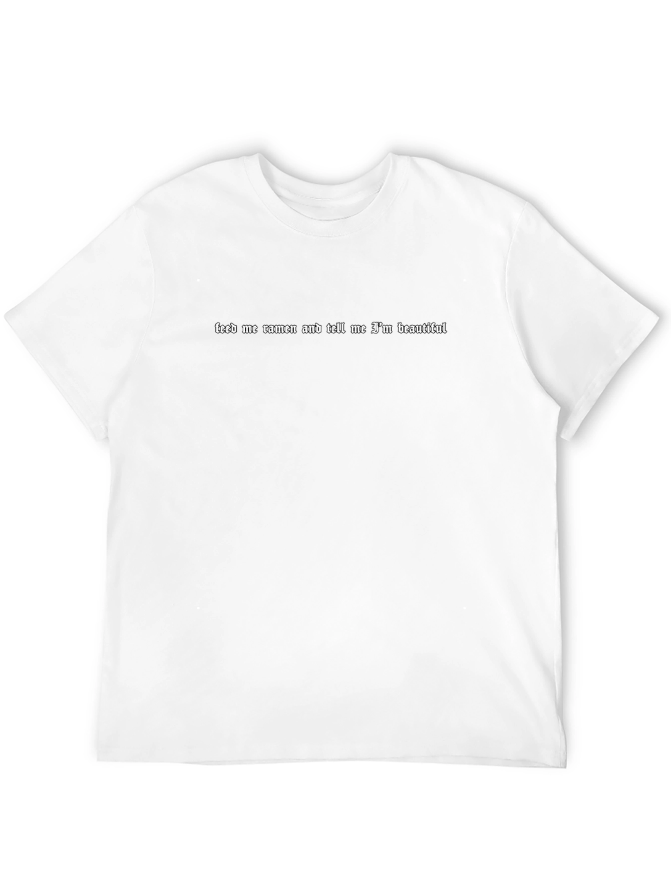 Feed Me Ramen T-Shirt - Funny Graphic Tee