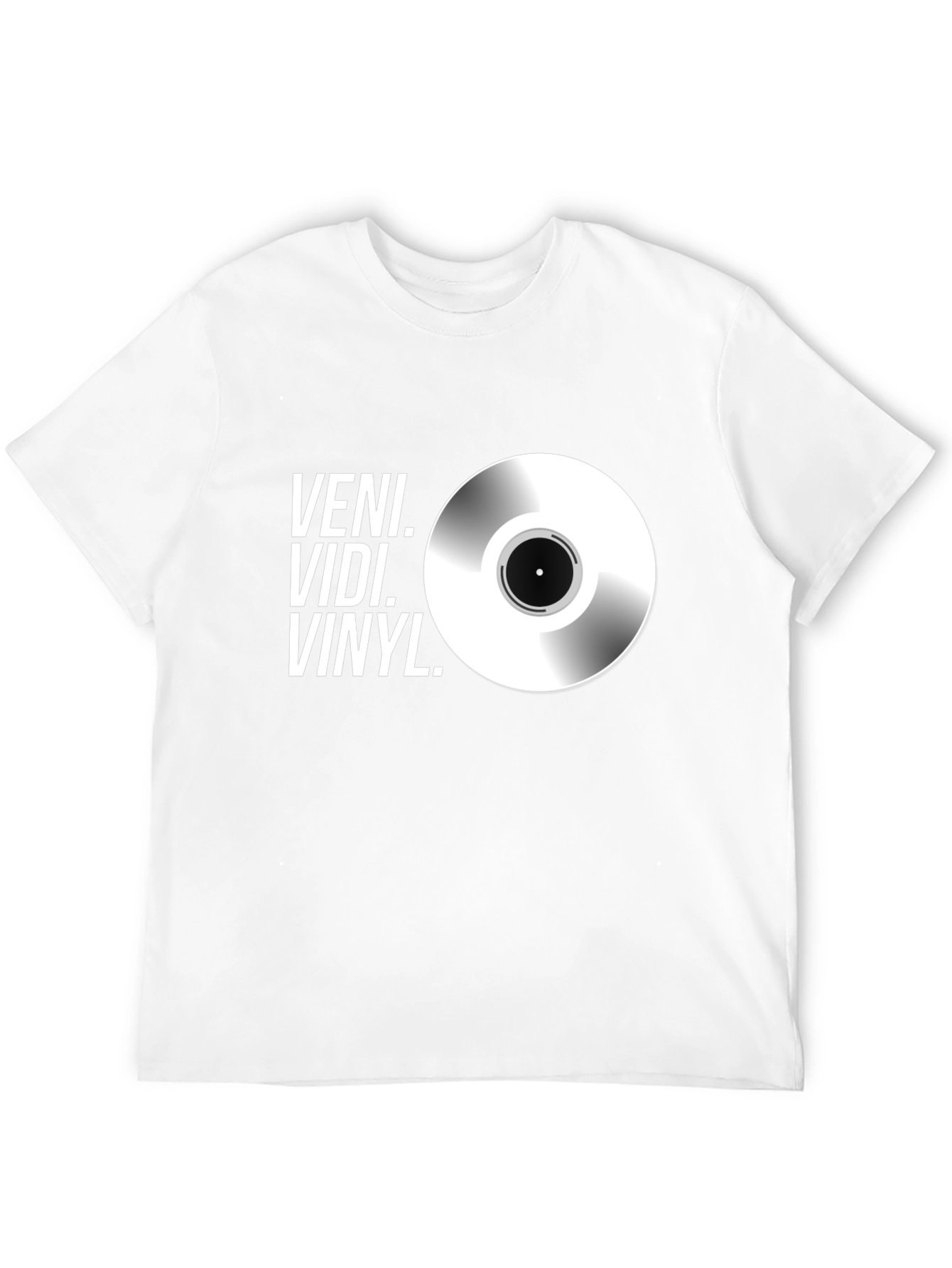 Veni Vidi Vinyl T-Shirt - Music Lover Tee