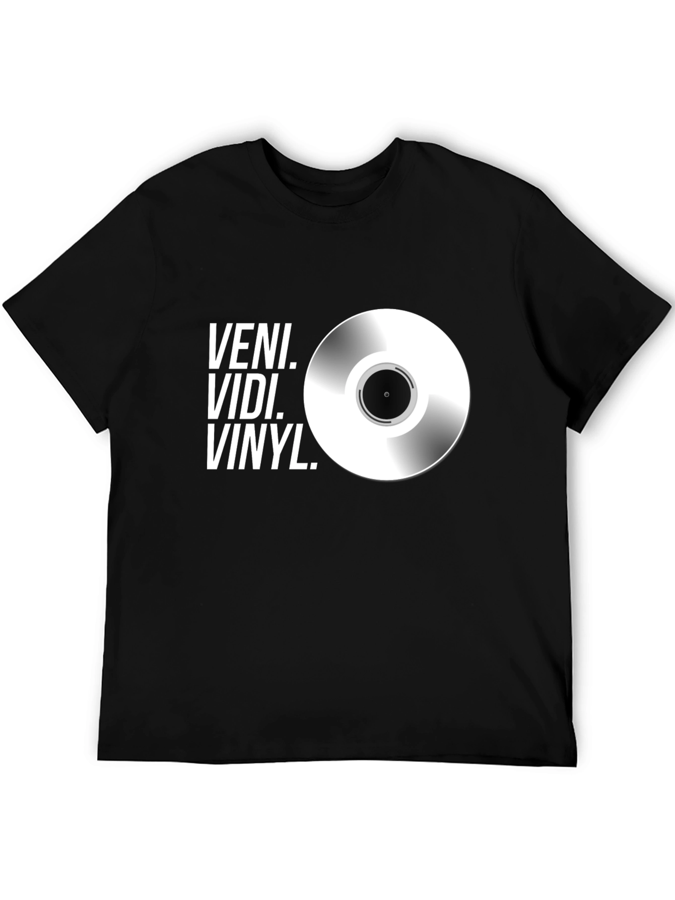 Veni Vidi Vinyl T-Shirt - Music Lover Tee