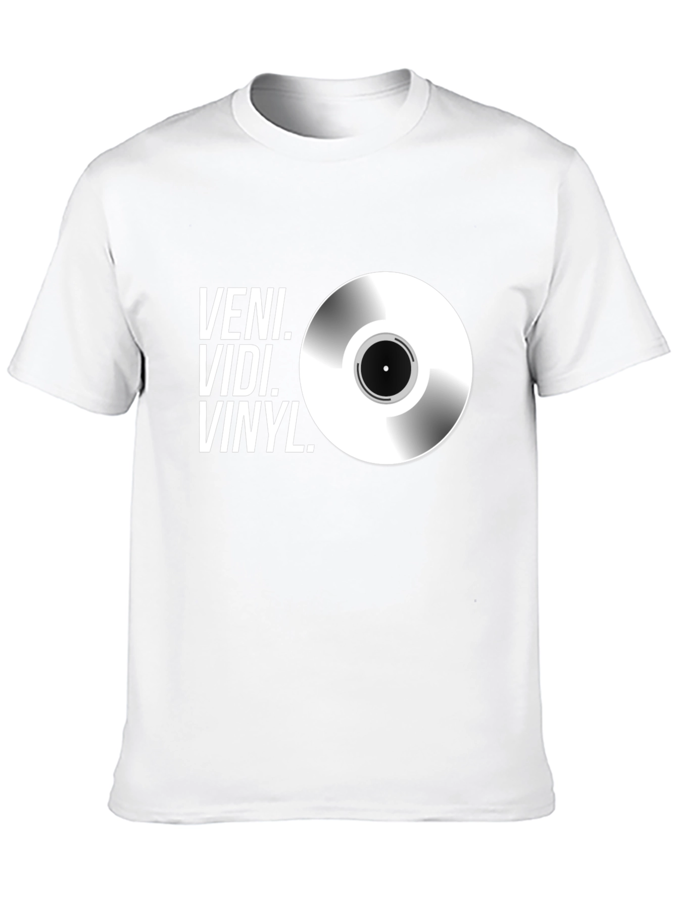 Veni Vidi Vinyl T-Shirt - Music Lover Tee