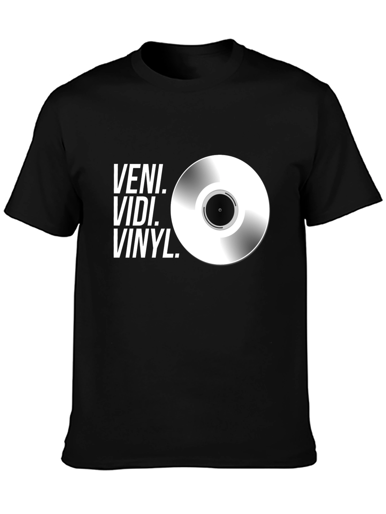Veni Vidi Vinyl T-Shirt - Music Lover Tee