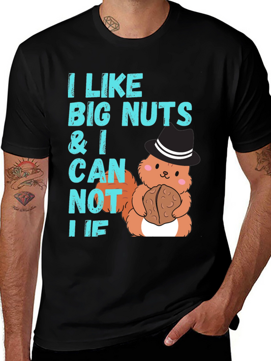 I Like Big Nuts Funny Squirrel T-Shirt