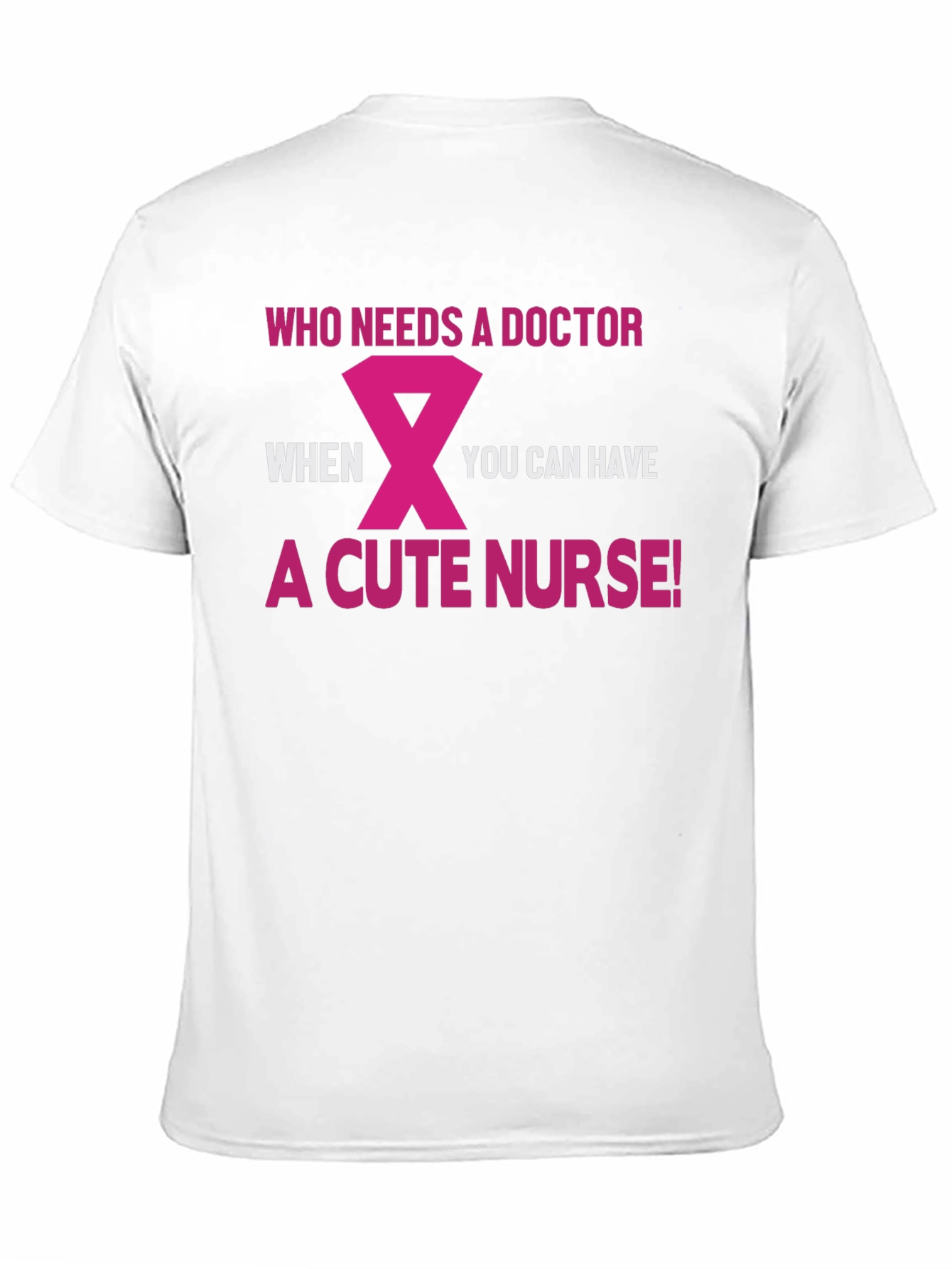Cute Nurse Graphic T-Shirt Funny Medical Tee