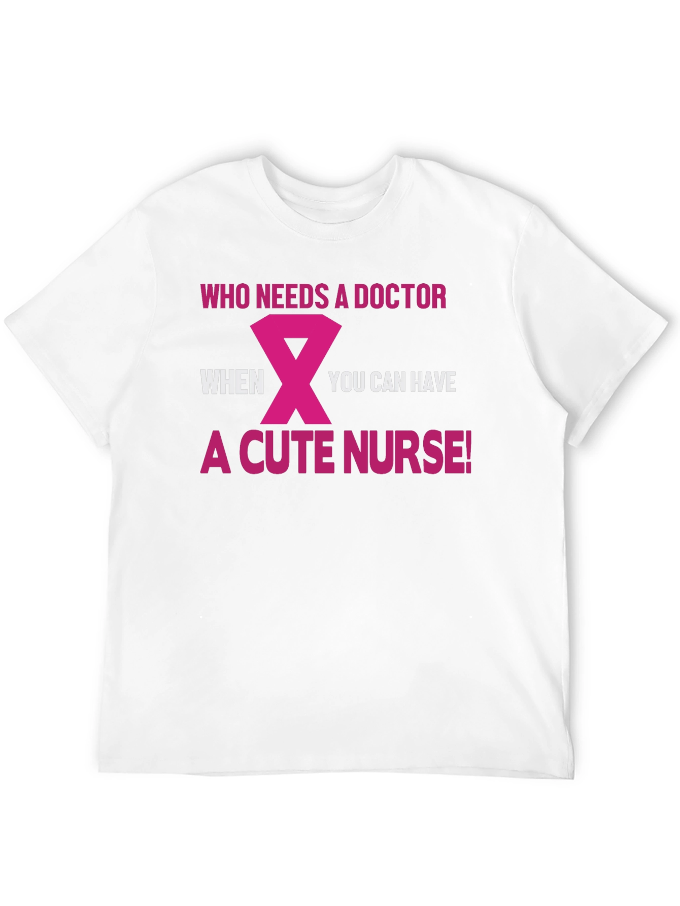 Cute Nurse Graphic T-Shirt Funny Medical Tee