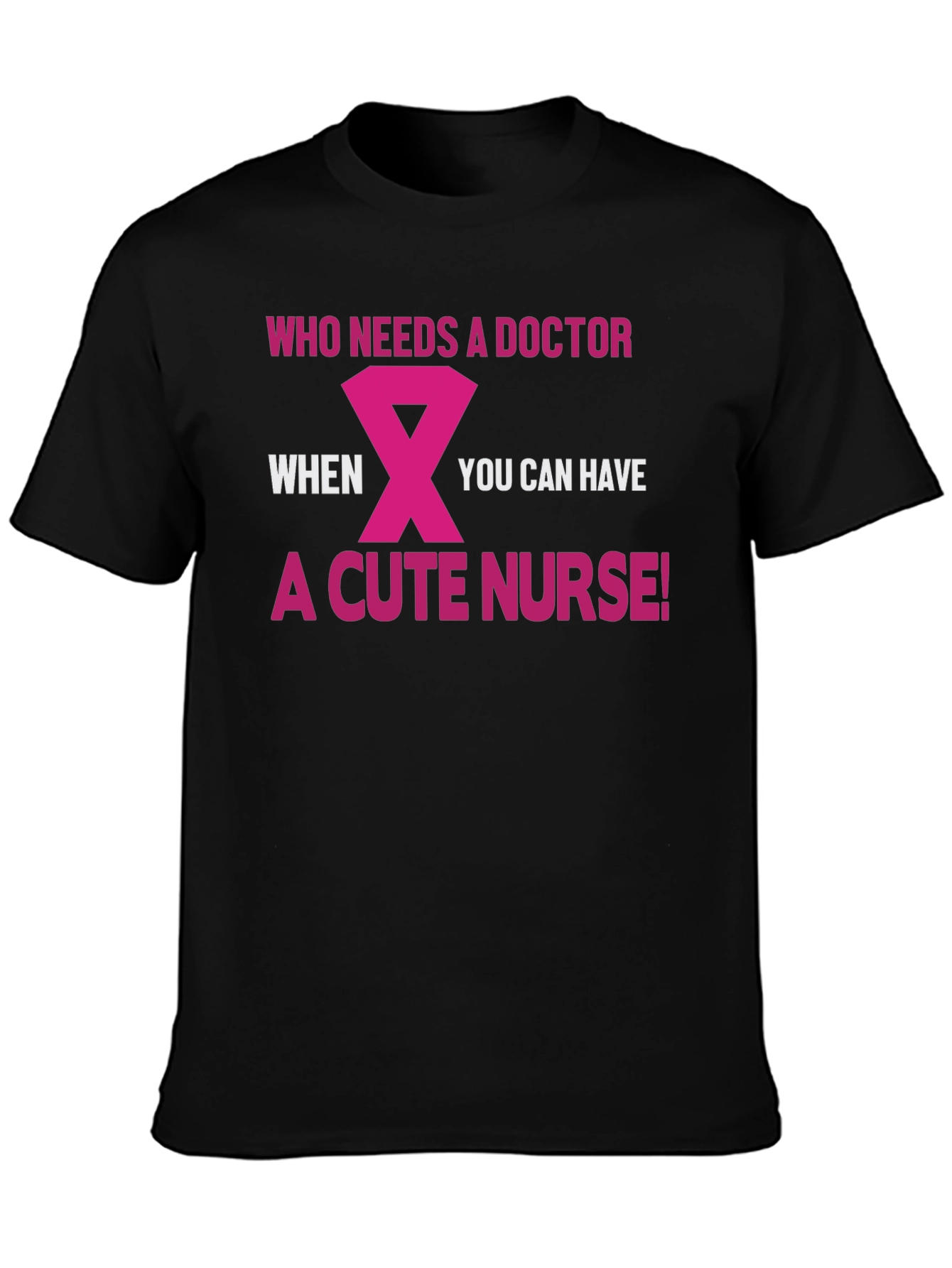 Cute Nurse Graphic T-Shirt Funny Medical Tee