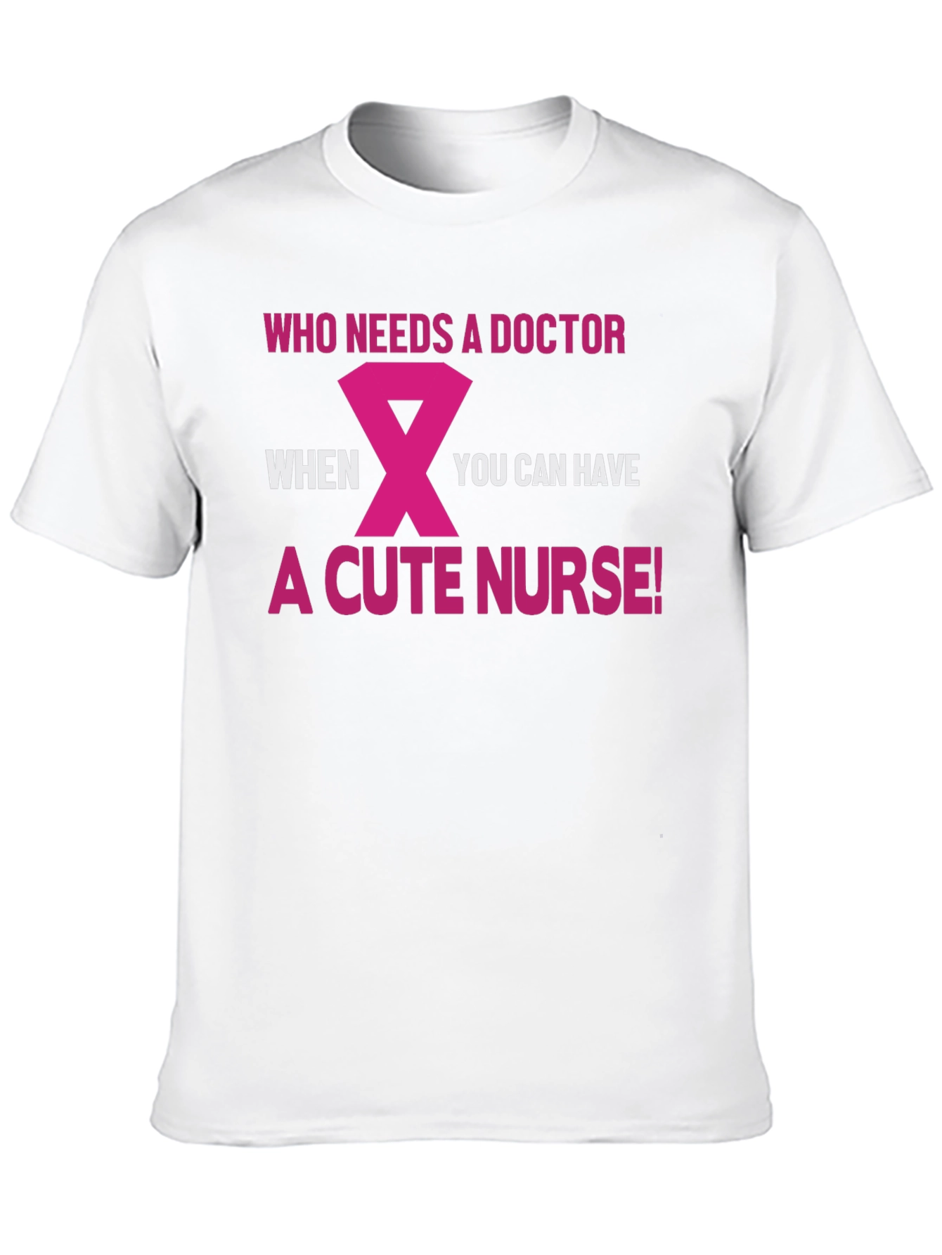 Cute Nurse Graphic T-Shirt Funny Medical Tee