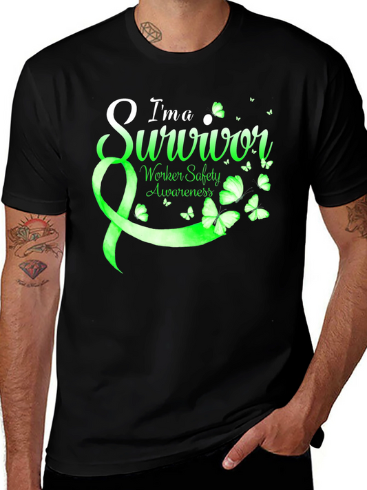 Worker Safety Awareness T-Shirt - Survivor Support