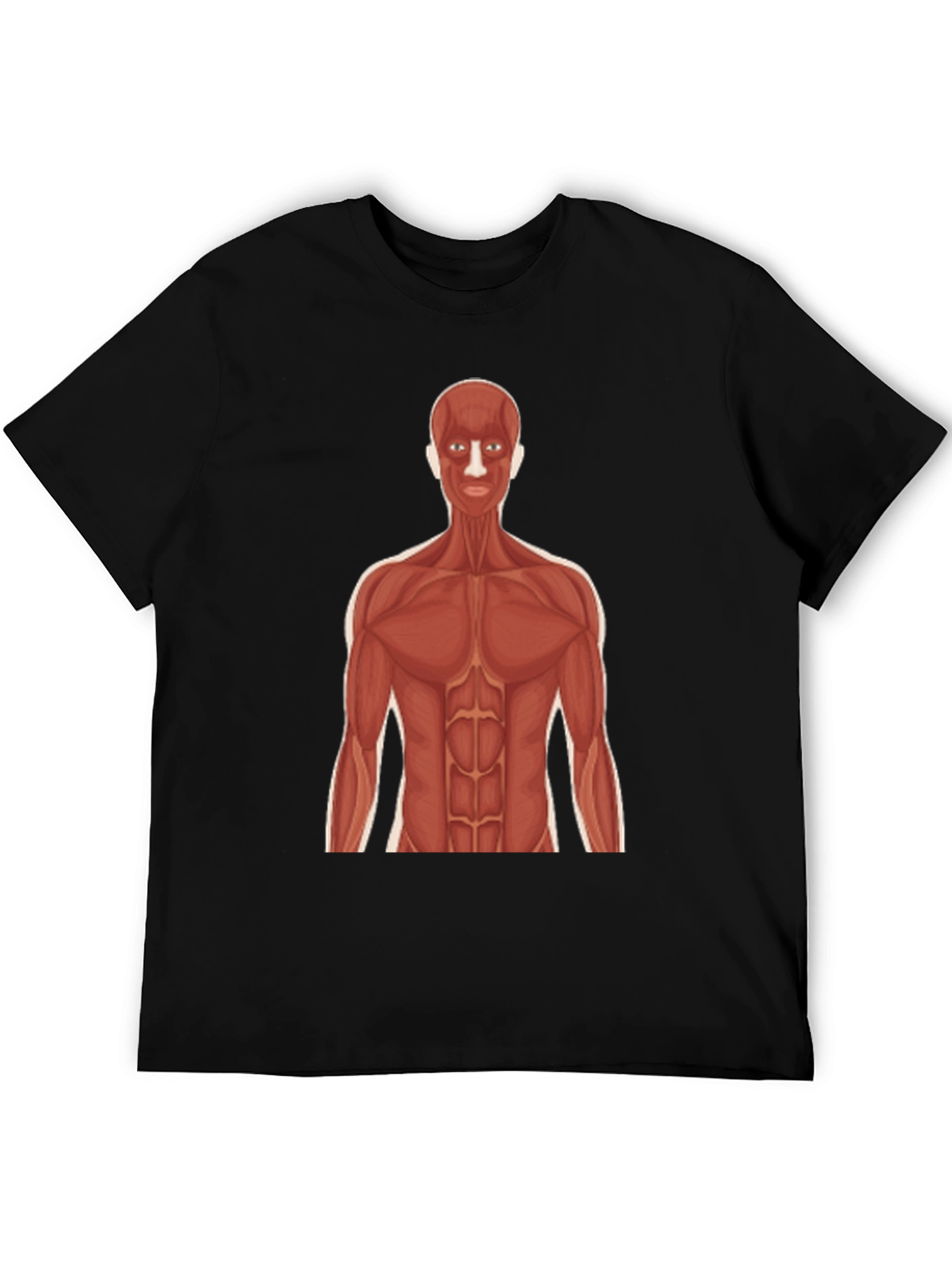 Anatomy Muscle Body Graphic Tee