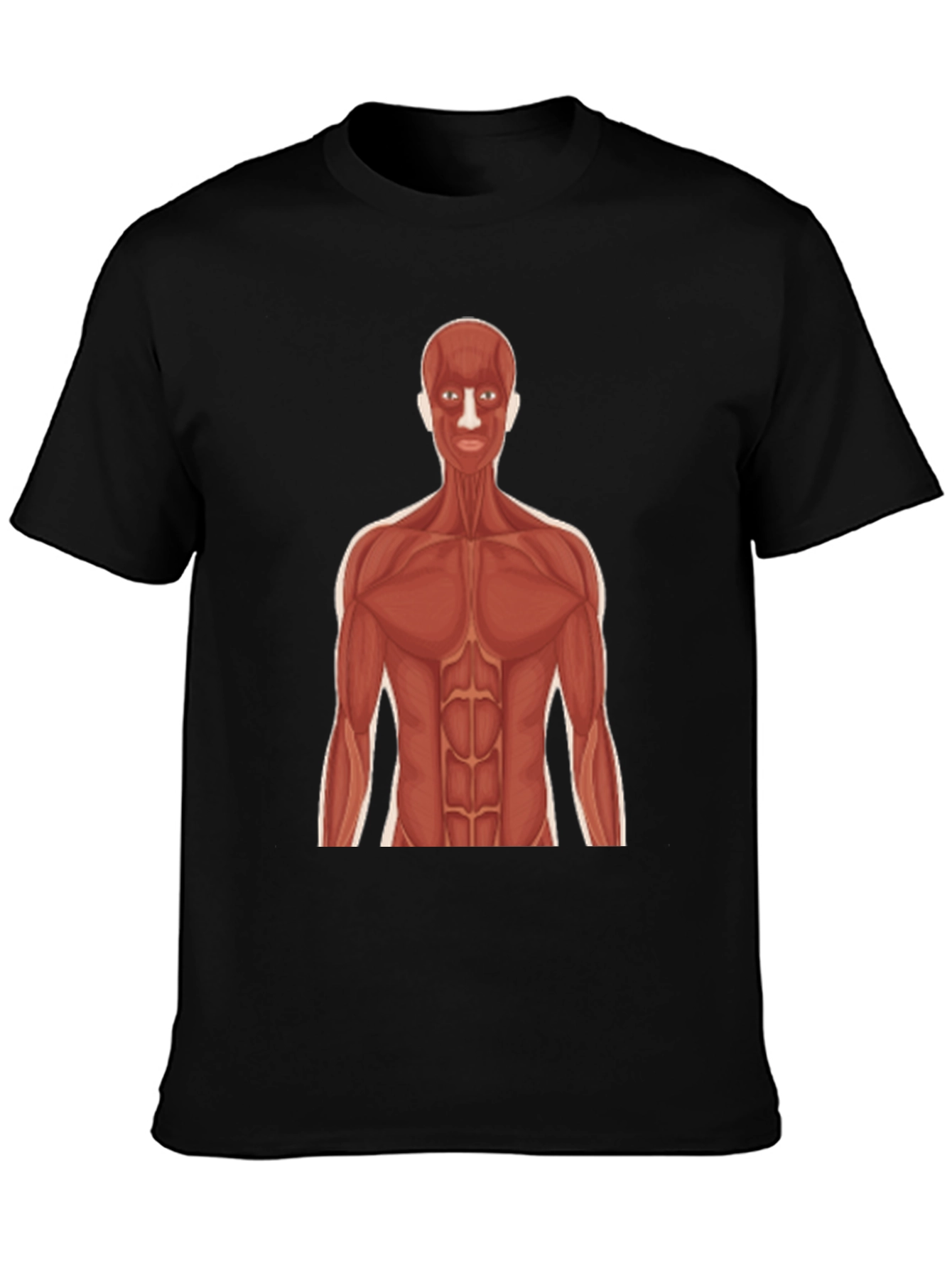 Anatomy Muscle Body Graphic Tee