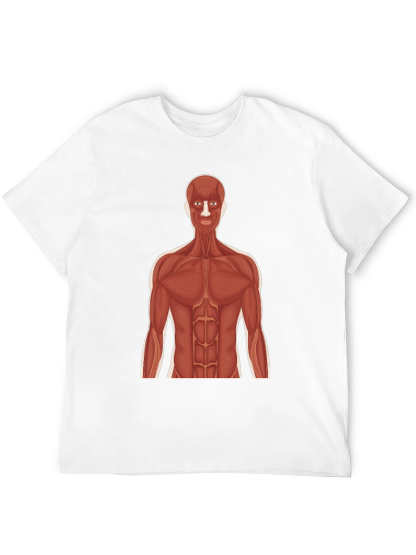 Anatomy Muscle Body Graphic Tee