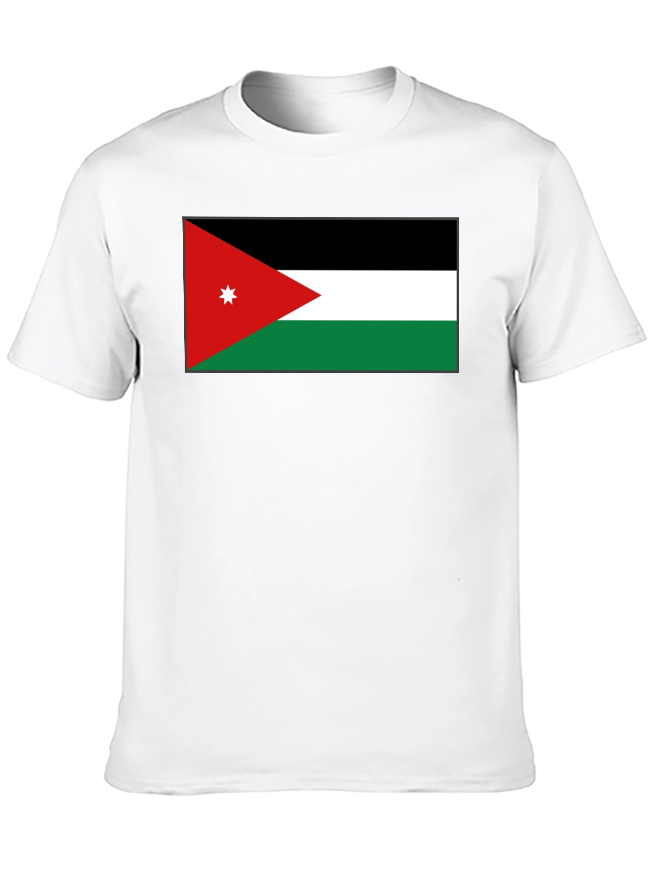 Jordan Flag Graphic Tee - Black Casual T-Shirt