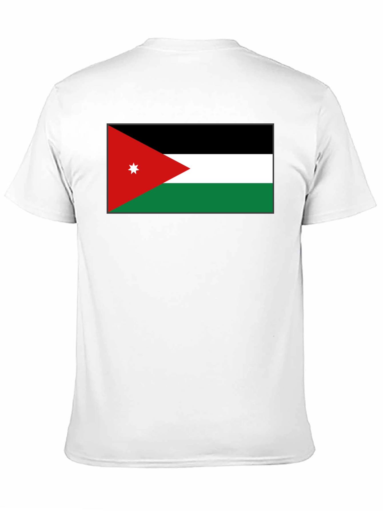 Jordan Flag Graphic Tee - Black Casual T-Shirt