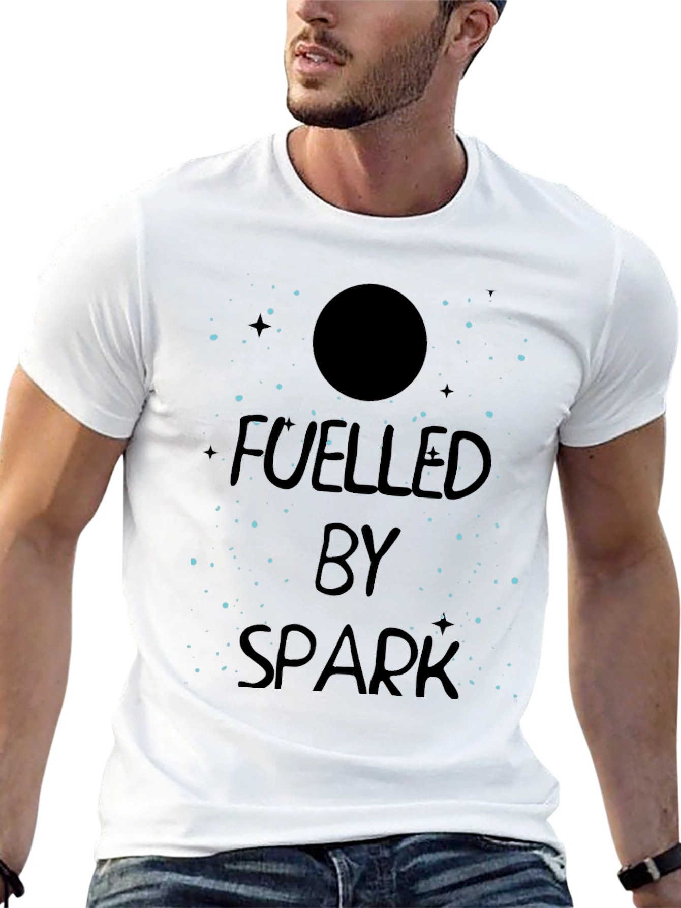 Fueled by Spark Graphic T-Shirt