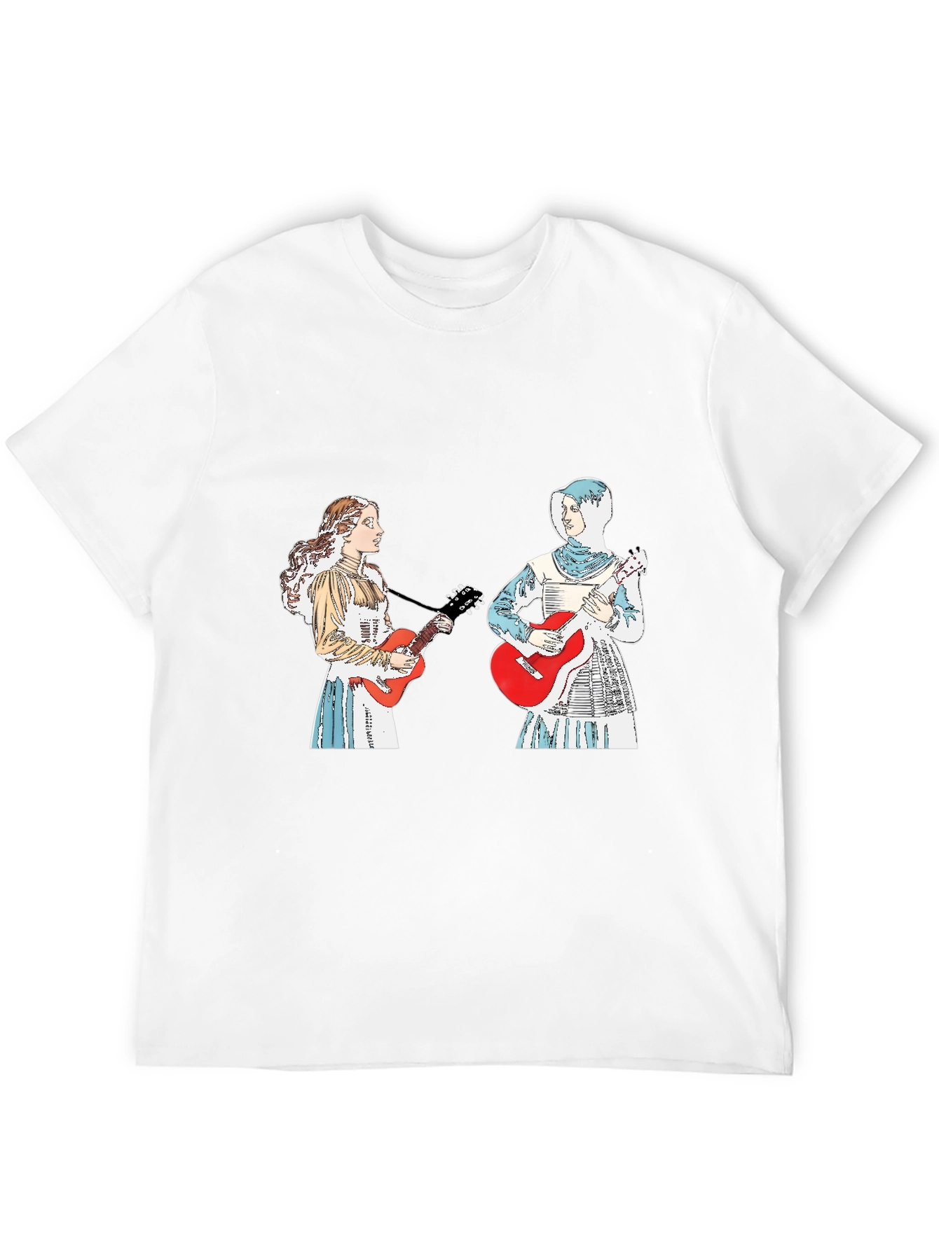 Medieval Rock Band Graphic Tee
