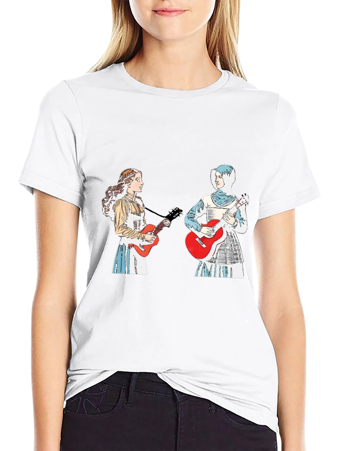Medieval Rock Band Graphic Tee
