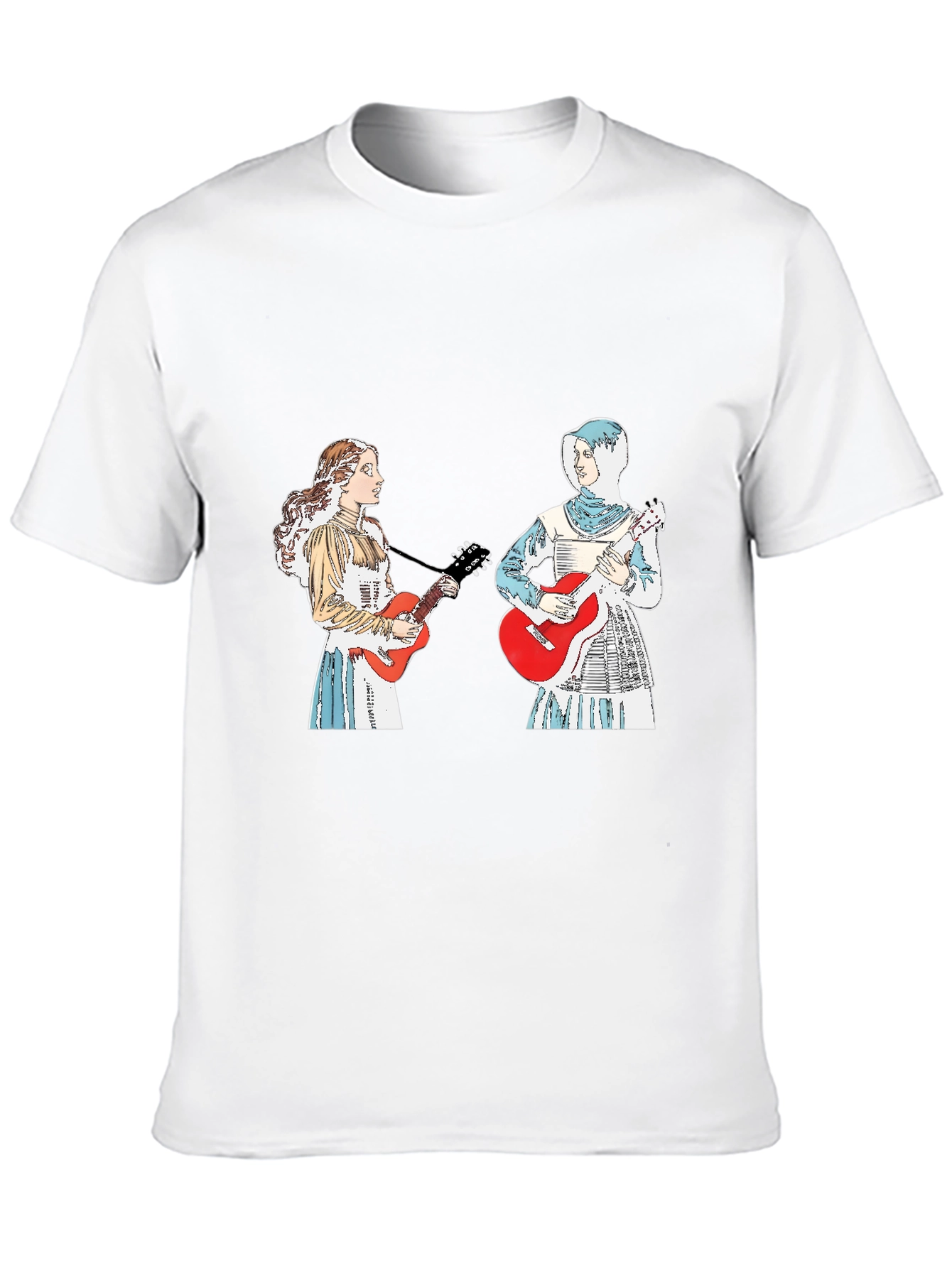 Medieval Rock Band Graphic Tee