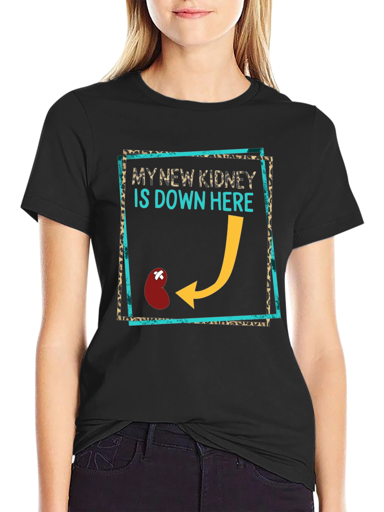 New Kidney Funny T-Shirt - Transplant Awareness Tee