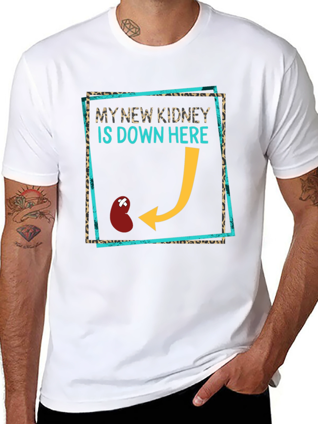 New Kidney Funny T-Shirt - Transplant Awareness Tee