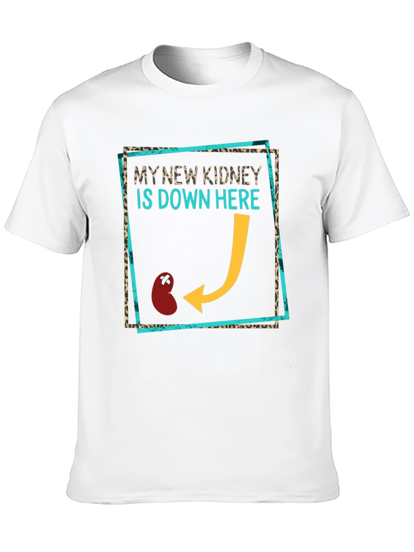New Kidney Funny T-Shirt - Transplant Awareness Tee